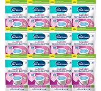 12 X Dr.Beckmann Tous Usages Reinigungs-Blätter Sauté Fresh 20 Feuilles