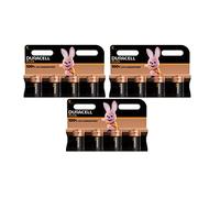 12 x Duracell C Plus LR14/MN1400 Alcaline (3 ampoules de 4 batteries) 12 piles