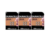 12 x Duracell LR44 (3 ampoules de 4 batteries) 12 piles (A76/V13GA/76A)