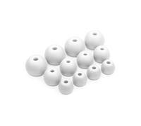 Okuli 12 x Écouteurs en Silicone Embouts d'oreilles pour Beats Flex, Tour 2.0 Casque Écouteurs en Blanc