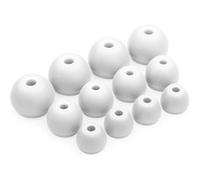 Okuli 12 x Écouteurs en Silicone Embouts d'oreilles pour Beats Flex, Tour 2.0 Casque Écouteurs en Blanc