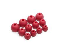 12 x Ecouteurs en Silicone Embouts d'oreilles pour BEATs Flex, Tour 2.0 Casque Ecouteurs en Rouge
