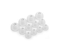 Okuli 12 x Écouteurs en Silicone Embouts d'oreilles pour Bowers & Wilkins Pi5, Pi7 Casque Écouteurs en Blanc