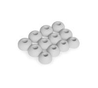 Okuli 12 x Écouteurs en Silicone Embouts d'oreilles pour JBL Endurance Race Casque Écouteurs en Blanc