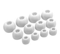 Okuli 12 x Écouteurs en Silicone Embouts d'oreilles pour JBL Live Buds 3 Casque Écouteurs en Blanc