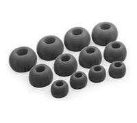 Okuli 12 x Écouteurs en Silicone Embouts d'oreilles pour JBL Tune Buds Casque Écouteurs en Noir