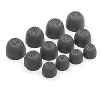 Okuli 12 x Écouteurs en Silicone Embouts d'oreilles pour Samsung Galaxy Buds FE Casque Écouteurs en Gris