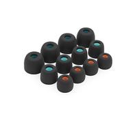 Okuli 12 x Écouteurs en Silicone Embouts d'oreilles pour Sony WF-1000XM5 Casque Écouteurs en Noir