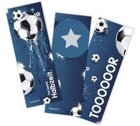 12 X Football Bookmarks I 3 Cute Designs I For Kids Boys I School Back To School I Dv_581