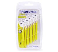 INTERPROX PLUS - Mini 1.1 - Brossettes Interdentaires - Fibres en Tynex - Jaune - Blister de 6 unités