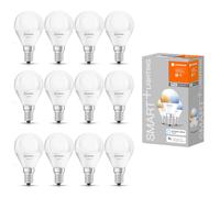 12 X Ledvance Smart + Gouttes 4,9W = 40W E14 Mat 470lm Tdc 2700K-6500K App Wifi