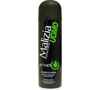 12 x MALIZIA Homme Mousse Barbe Vetyver 300 ml