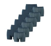 12 x pack Head Men's Boxer Shorts with Elastic Waistband , Größe Bekleidung:M, Farben:Blue Heaven