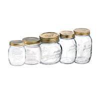 12 X POT HERMeTIQUE EN VERRE POUR ALIMENTS QUATRE SAISONS 700 ml - h. 290 x Ø 102 mm