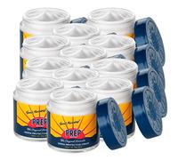 12 x PREP Crème Dermoprotectrice multifonctionnelle pour peau irritée et rougie contre les piqûres d'insectes Fatigue des pieds et rougeurs de soleil soulagement rasage - 12 bocaux de 75 ml, 2880,0