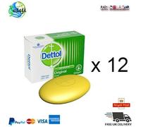 12 X Savon Antibactérien Dettol En Barres Désinfectant 100G [6 Paquets Doubles]