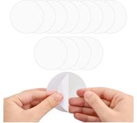 12 x Transparent TPU Repair Patch Waterproof Repair Patch for Down Jacket,Swimming Ring,Tent,Dinghies Inflatable Mattresses.[A93]
