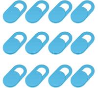 12 x Webcam Covers for Phone, Tablet, Laptops, Webcam and Computer Camera Cover, Protect Your Privacy (Blue)