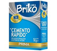 12 XLIGNE DE CIMENT RAPIDE BRIKO DE KG. 1