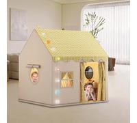 120 × 105 × 128 Cm Tente de Jeux | Maisonnette | Cabane Intérieure pour Enfant | Coin Douillet | Château de Princesse | pour 3-14 Ans