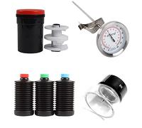 120 135 35mm Kit de développement de Films Dev réservoir et 2 moulinets Thermomètre 10x visionneuse 3X Bouteille de Stockage de Potion Chimique Pliable