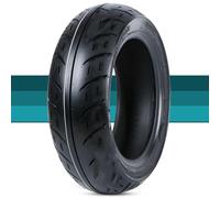 120/70-10 Pneu Scooter 54L | 120/70/10 Pneu Tubeless avec Grille de Roulement Antidérapante pour La Route | 120 70 10 | 250 KPA | Grille de Roulement Haute Adhérence | Flanc Noir