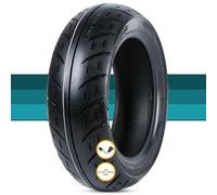 120/70-10 Scooter Tire 54L, 120/70/10 Tubeless Tire with Anti-Slip Street Tread, 120 70 10 City Llanta Neumatico, 250 KPA, High Grip Tread, Black Wall