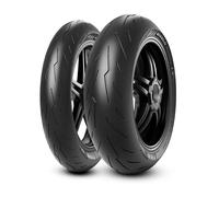 120/70 ZR17 58W Pneu Été PIRELLI Diablo Rosso IV Moto