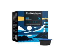 120 Capsules de Café Dek compatibles avec machines Lavazza A Modo mio - A modo mio 120 x Dosettes - Il Caffè Italiano