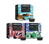 120 Capsules de Kit dégustation café compatibles avec machines Lavazza A Modo mio - A modo mio 120 x Dosettes - Il Caffè Italiano