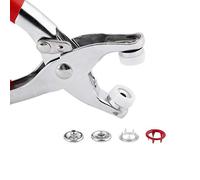 120 Ensembles de Boutons à Pression en Métal, Mélange de Couleurs, Attaches avec Boutons-pression, Outil de Réglage de Pince pour la Maison ou le Magasin de Vêtements