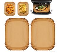 120 feuilles de papier sulfurisé pour friteuse à air chaud adaptées à la friteuse à air chaud Cosori 8,5 L, compatibles avec les accessoires COSORI CAF-R901-AEU et Cookwise 9 L