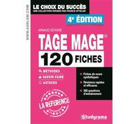 120 fiches tage mage: Fiches de cours synthétiques, révisions rapides et efficaces, 360 questions...