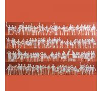 120 figurines de gare passants et personnels-HO-1/87-PREISER 16325