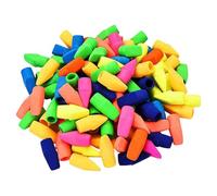 120 gommes à crayon multicolores, embouts correcteurs, pour enfants et étudiants. (Red, 2cm)
