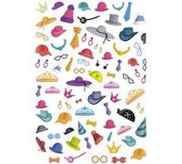 120 gommettes adhésives - Accessoires et déguisement Multicolore G