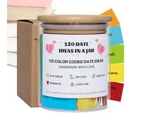 120 Idées De Date Dans Un Pot-codé Pot D'idées De Rencontres | Idée De Nuit De Rendez-vous | Super Comme Des Cadeaux De Couples Pour Le Petit Ami Romantique, Anniversaire Et Cadeau De Mariage