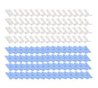 120 lames de rechange pour racloir en acier inoxydable et plastique Pearl