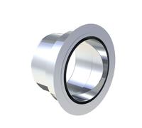 Ø 120 mm - Ø 80 mm Tuyau de raccordement Jeremias avec revêtement mural intégré