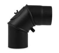 Ø 120 mm Coude 0 - 90 ° pivotant - Noir
