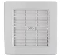 Ø 120 mm Extracteur d'air avec Volet Automatique et Minuterie - Ventilateur pour WC, Salle de Bain, Cuisine - VMC
