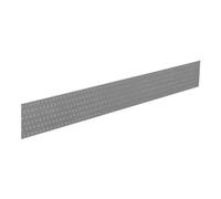120 mm x 1200 mm Plaques de connexion plates perforées galvanisées, plaques d'assemblage métalliques pour bois, supports en acier de 2 mm d'épaisseur PP95 (lot de 1) L03-06ABC