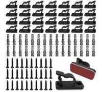 120 Pcs Crochet Guirlande Exterieur, Crochet pour Guirlande Lumineuse à Vis, Gouttiere pour Guirlande Jardin, pour Guirlandes de Fées, Décor de Terrasse et Pinces pour Lumières de Clôture