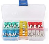 120 Pcs/lot voiture fusible petite taille Mini Standard lame assortiment ensemble Auto camion 5A 10A 15A 20A 25A 30A AMP boîte à fusibles Câblage de protection