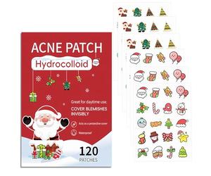 120 PCS Pimple Patch, Patch Bouton, Acne Pimple Anti-Acné Imperméable, Peut Se Débarrasser L'Acné Rapidement, pour imperfection ciblée