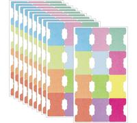 120 Pcs Sticky Index Tabs,Colorful Double-Sided Stickers,Writable Sticky Notes,Page Marker Tabs,Blank Tabs,For Books,Files,12 Colors