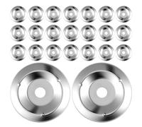 120 Pièces Accessoires de Cymbales Ching Ring | Installation Facile, Son Amélioré et Stabilité, Compatibles Divers Modèles de Batterie