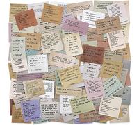 120 Pièces Citations Autocollants Scrapbooking, Stickers Phrase DIY Journal Intime Collage Album Travail Manuel