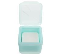 120 Pièces Disques de Coton Ronds Visage, Boîtier Blanc, Secs | Formes Carrée et Ronde, Effet Compressé Humide, Contour Ajusté, Diffusion Continue D’essence