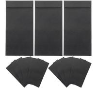 120 Pièces Enveloppes à Auto-adhésives en Papier Noir | Style Chinois, Fermeture Sécurisée, Format pour Espèces et Chèques, Lot Pratique pour Organiser Vos Finances